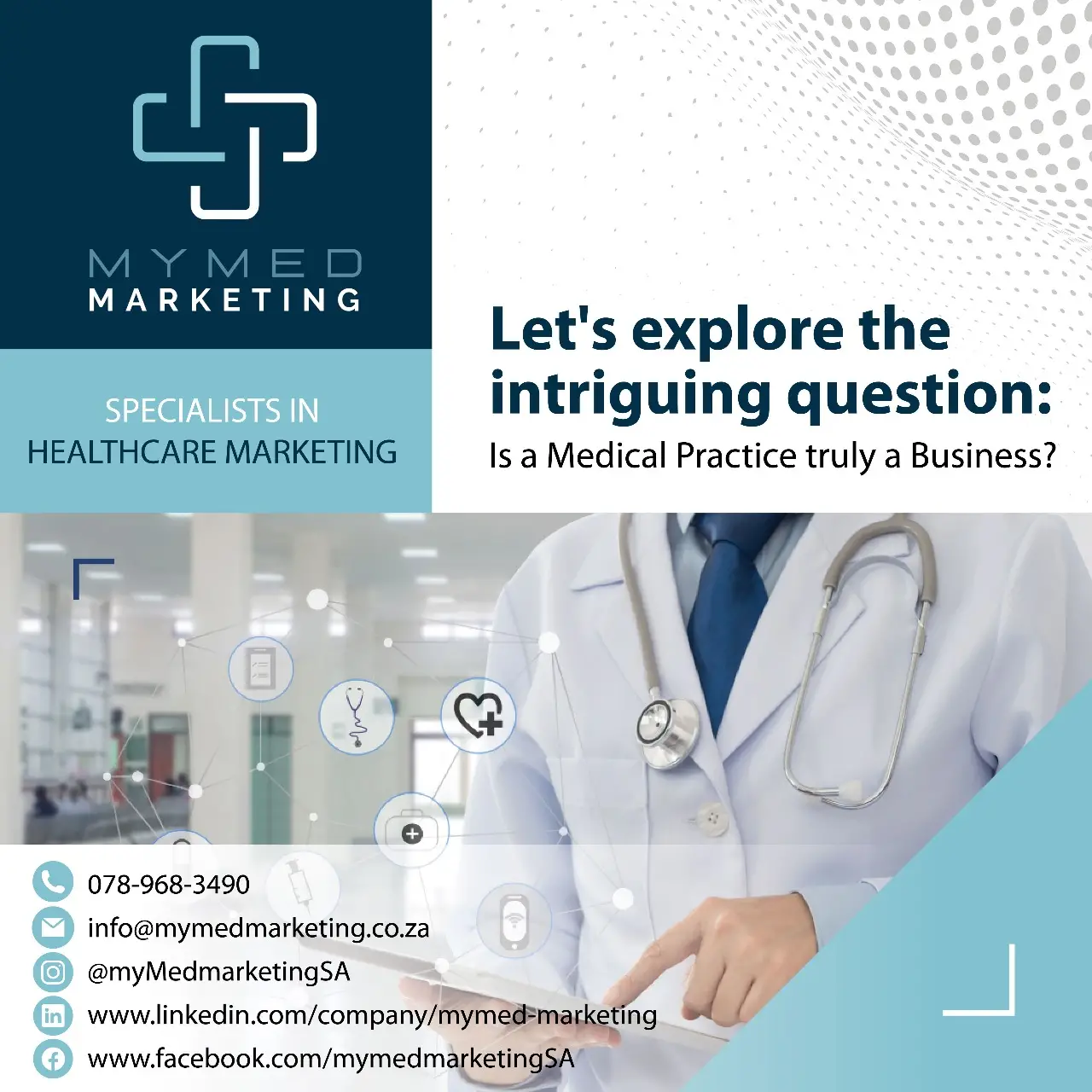 Post (Slide) - Let's explore the intriguing question - Is a Medical Practice truly a Business Let's explore the intriguing question_ Is a Medical Practice actually a Business